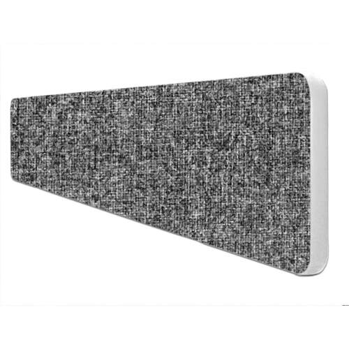 Impulse Plus Oblong 300/1500 Desktop Screen Rounded Corners Lead Fabric Light Grey Edges