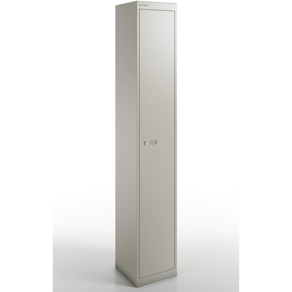 Qube by Bisley Locker 1 Door 1800mm High 457 Deep Goose Grey