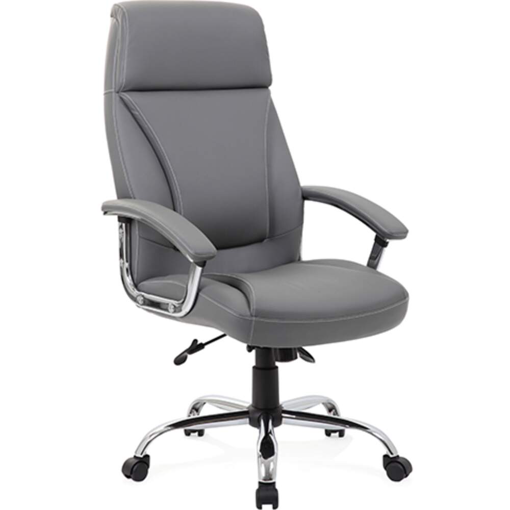 Penza Executive Grey Leather Chair