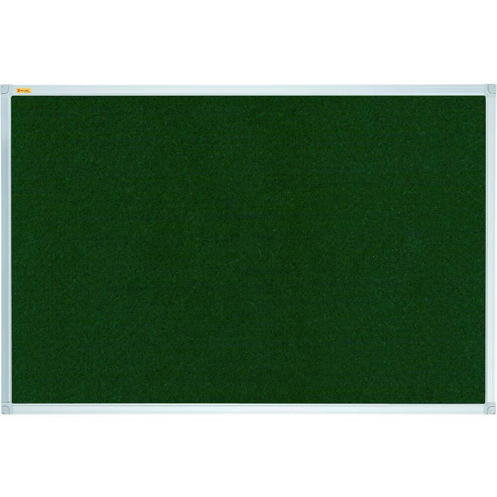 Felt Pin Board X-tra!Line® 180 x 120 cm Green