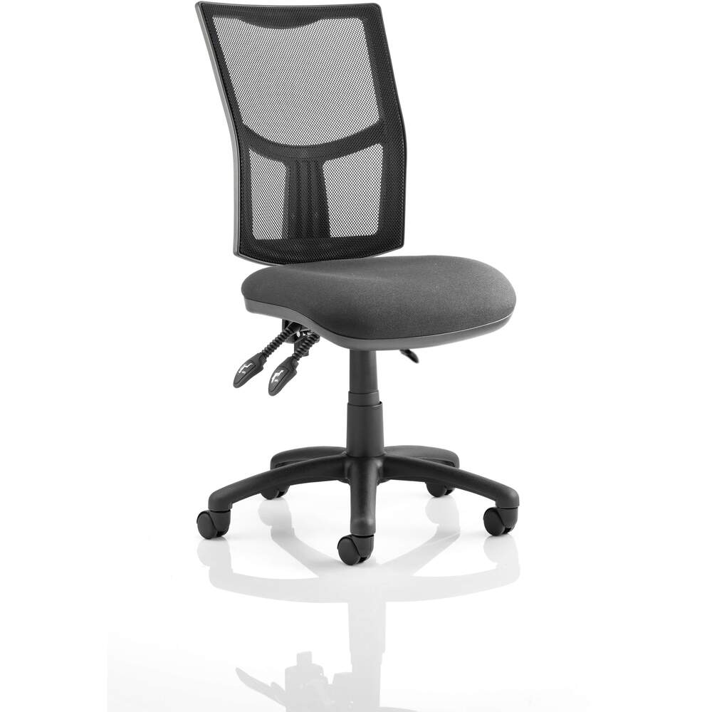 Eclipse Plus III Mesh Back With Charcoal Seat With Height Adjustable Arms