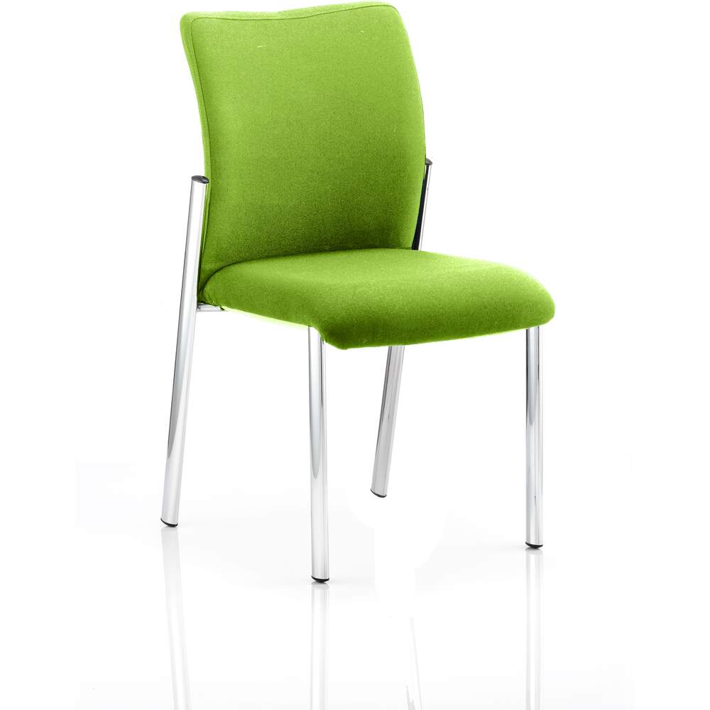 Academy Bespoke Colour Fabric Back With Bespoke Colour Seat Without Arms Myrrh Green