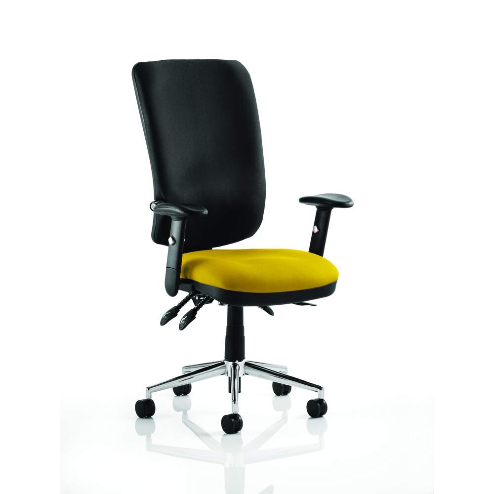 Chiro High Back Bespoke Colour Seat Senna Yellow