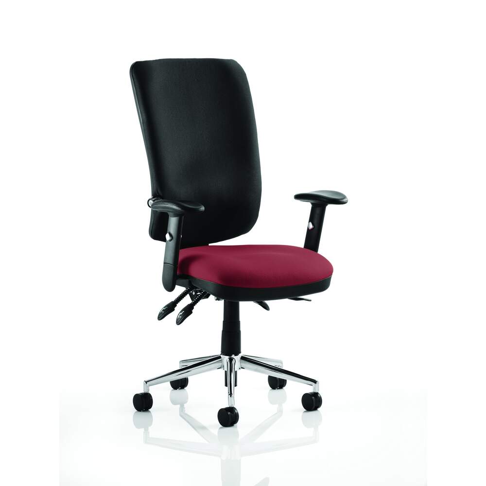 Chiro High Back Bespoke Colour Seat Ginseng Chilli