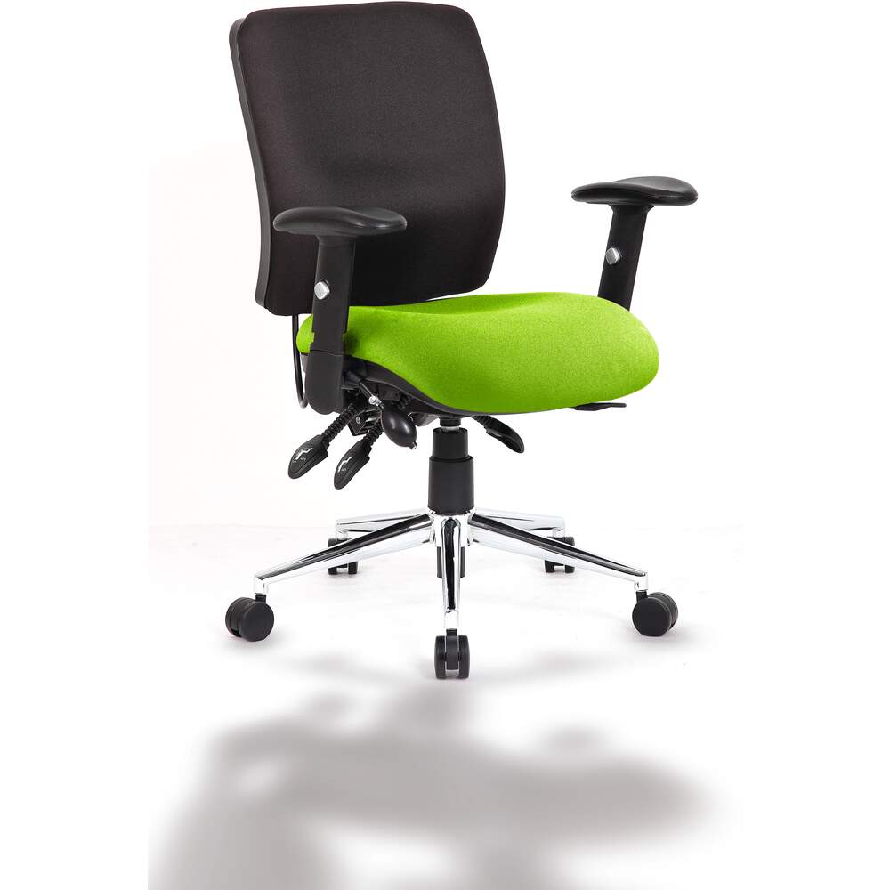 Chiro Medium Back Bespoke Colour Seat Myrrh Green