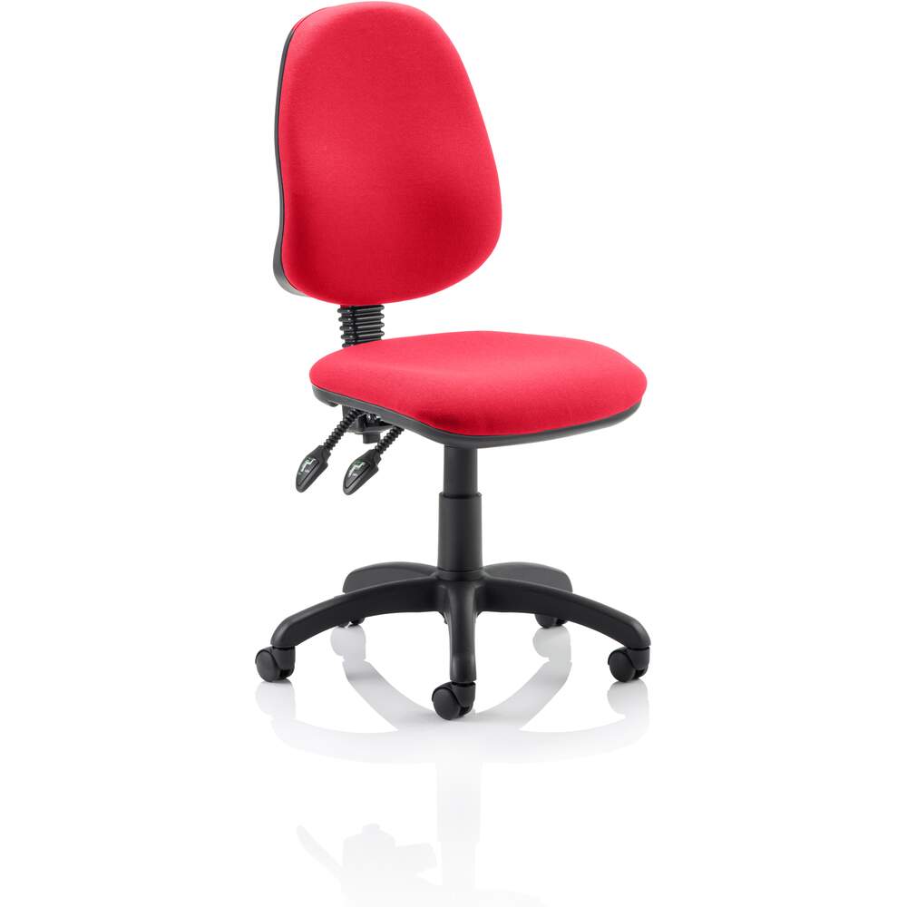 Eclipse II Lever Task Operator Chair Bespoke Colour Bergamot Cherry