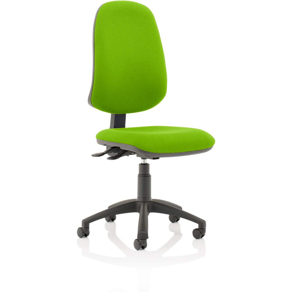 Eclipse XL Lever Task Operator Chair Bespoke Colour Myrrh Green