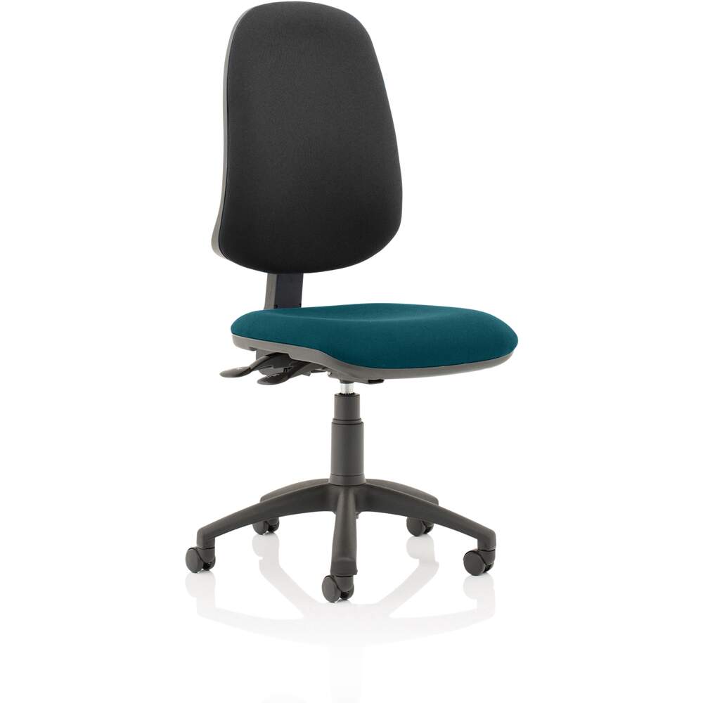 Eclipse XL Lever Task Operator Chair Bespoke Colour Seat Maringa Teal