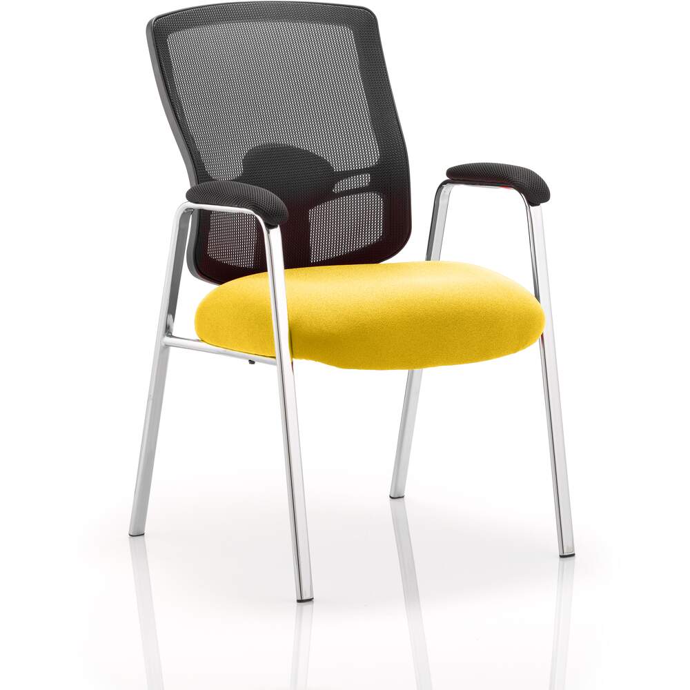 Portland Visitor (Straight Leg) Bespoke Colour Seat Senna Yellow