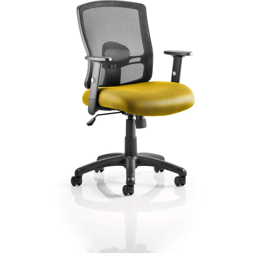 Portland Task Operator Bespoke Colour Seat Senna Yellow