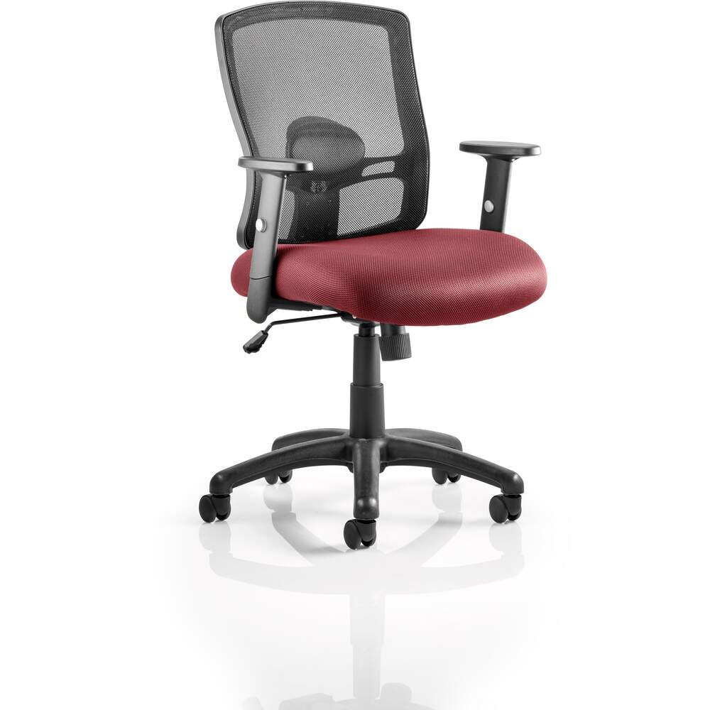 Portland Task Operator Bespoke Colour Seat Ginseng Chilli