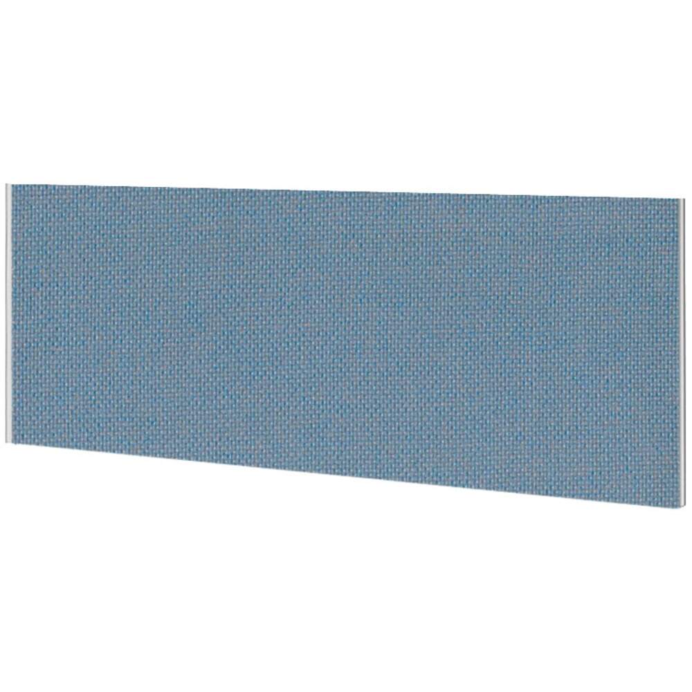 Impulse Plus Oblong 450/600 Desktop Screen Sky Blue Fabric Light Grey Edges