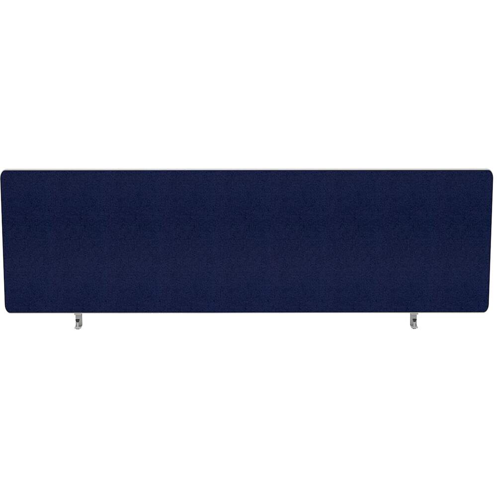 Impulse Plus Oblong 450/1200 Desktop Screen Royal Blue Fabric Light Grey Edges