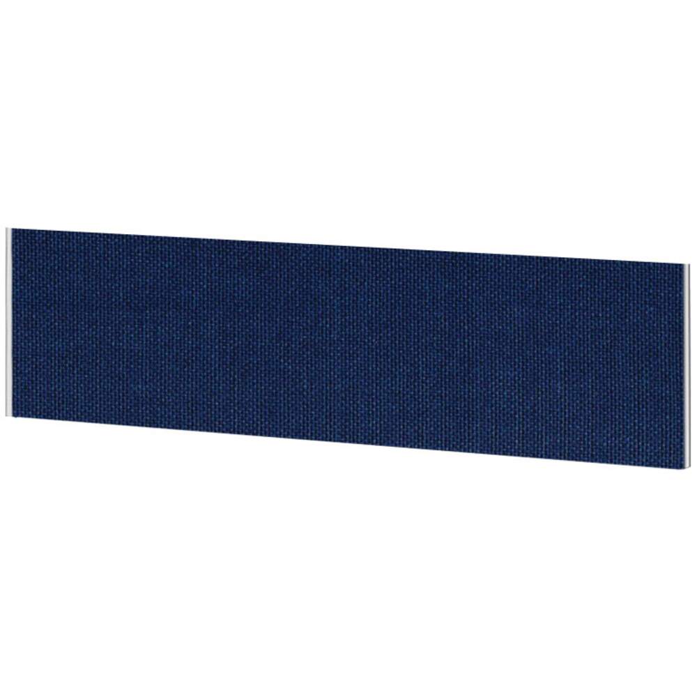 Impulse Plus Oblong 450/1500 Desktop Screen Royal Blue Fabric Light Grey Edges