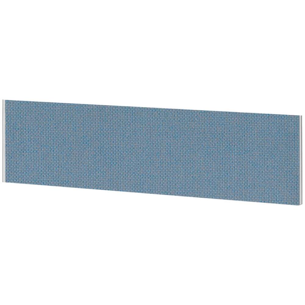 Impulse Plus Oblong 450/1500 Desktop Screen Sky Blue Fabric Light Grey Edges