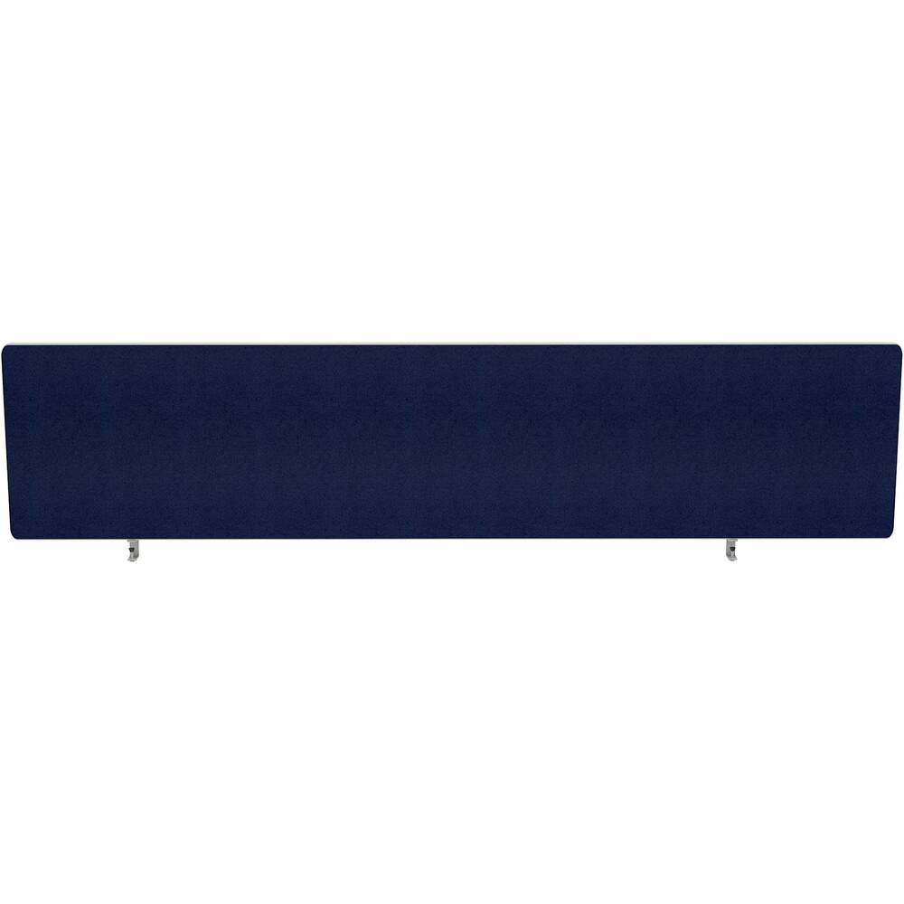 Impulse Plus Oblong 450/1600 Desktop Screen Royal Blue Fabric Light Grey Edges