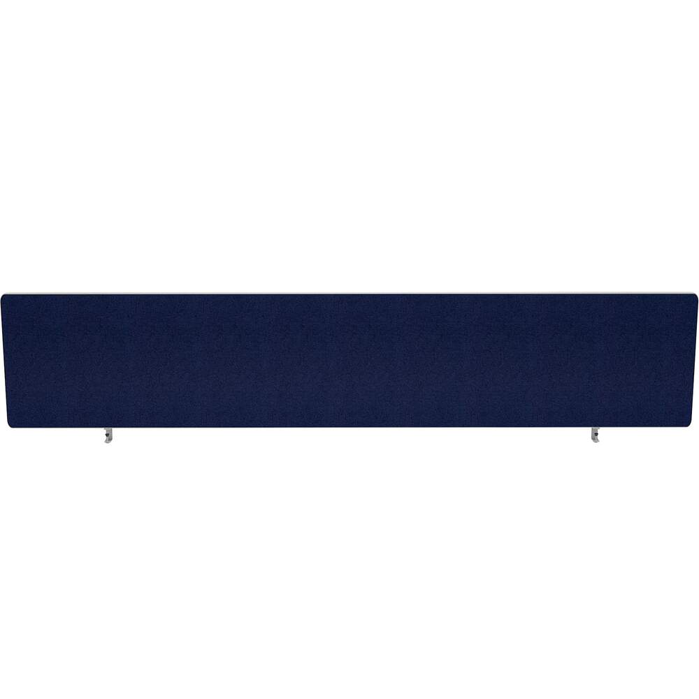 Impulse Plus Oblong 450/1800 Desktop Screen Royal Blue Fabric Light Grey Edges