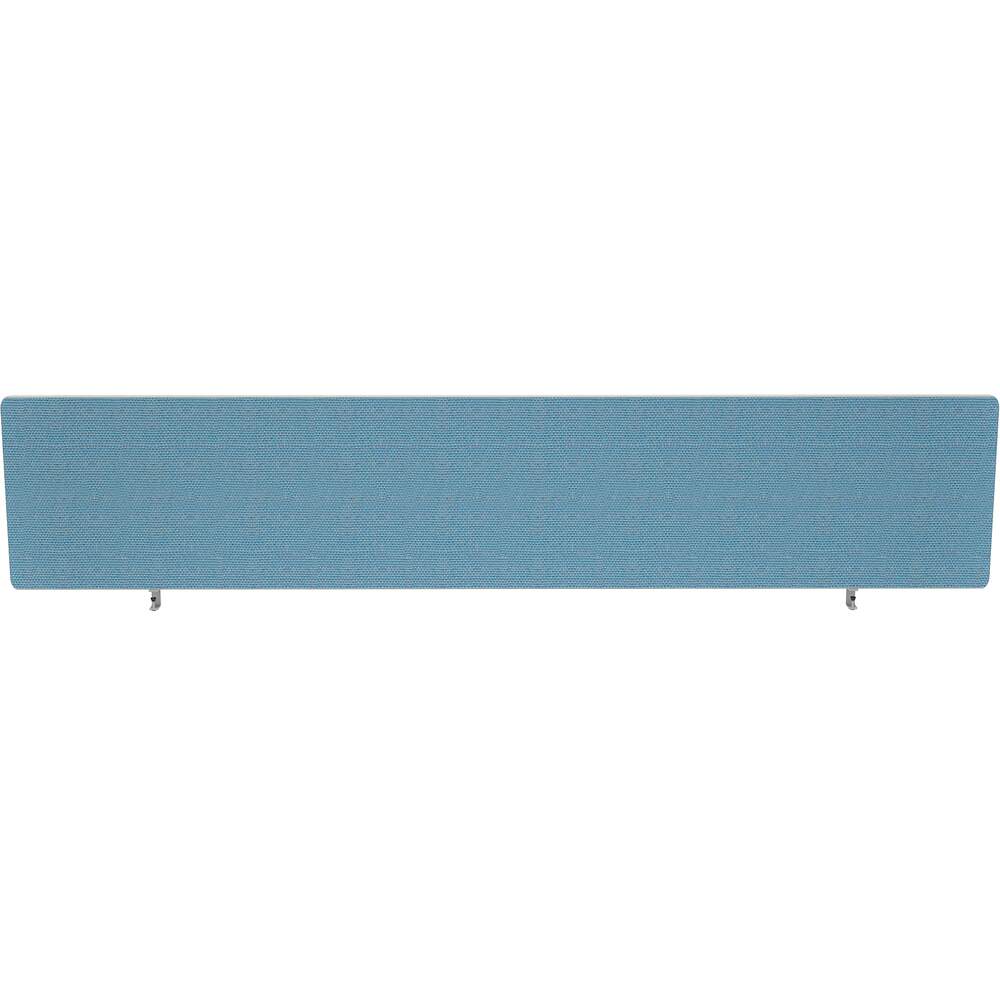 Impulse Plus Oblong 450/1800 Desktop Screen Sky Blue Fabric Light Grey Edges