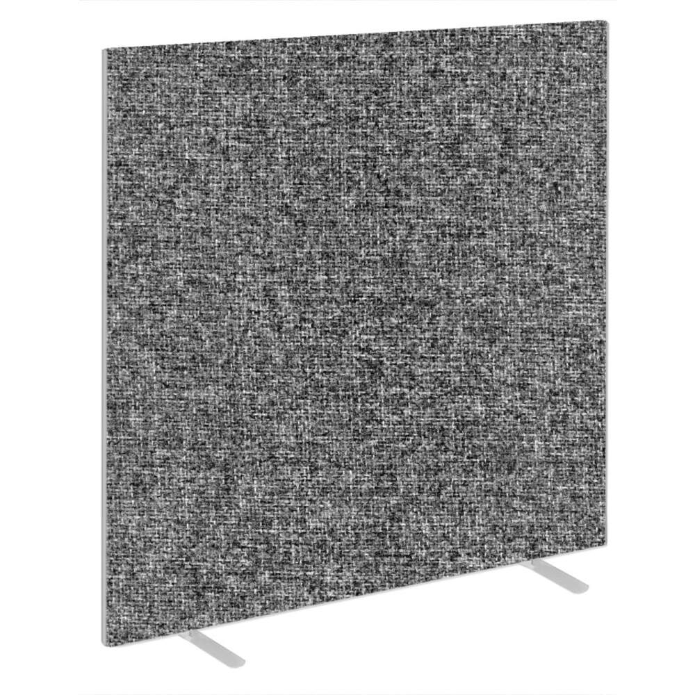 Impulse Plus Oblong 1800/1500 Floor Free Standing Screen Lead Fabric Light Grey Edges