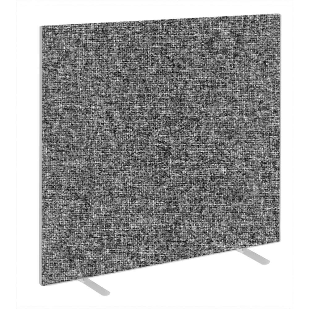 Impulse Plus Oblong 1650/1500 Floor Free Standing Screen Lead Fabric Light Grey Edges