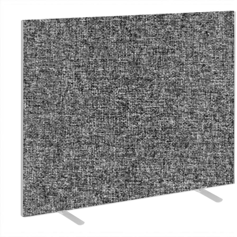 Impulse Plus Oblong 1500/1500 Floor Free Standing Screen Lead Fabric Light Grey Edges