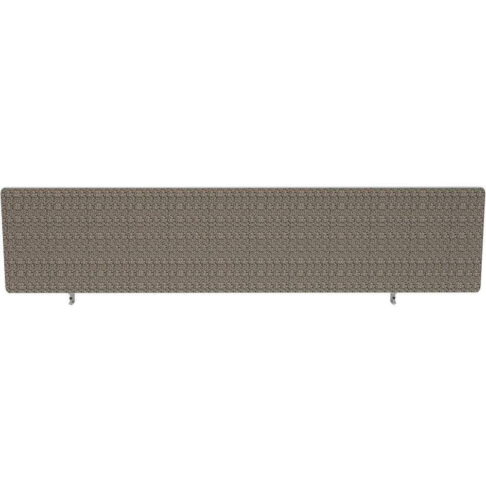 Impulse Plus Oblong 400/1600 Desktop Screen Rounded Corners Lead Fabric Light Grey Edges