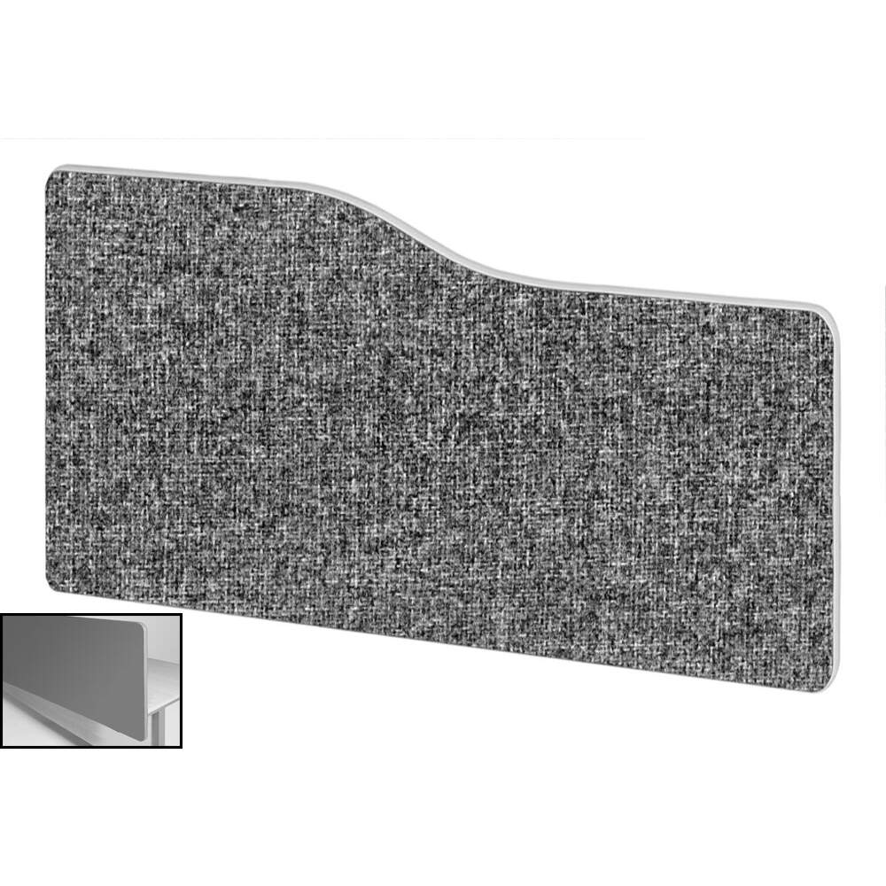 Impulse Plus Wave 400/600 Backdrop Screen Rounded Corners Lead Fabric Light Grey Edges