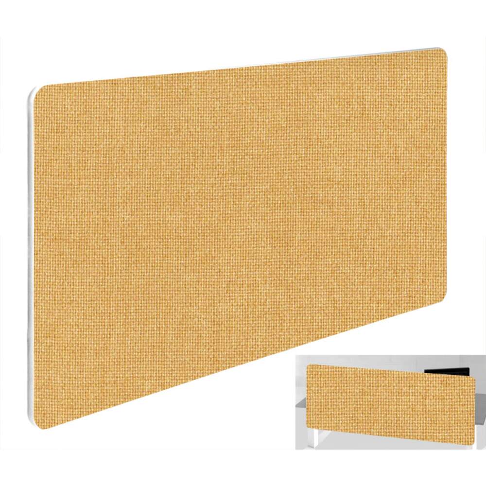 Impulse Plus Oblong 400/1000 Backdrop Screen Rounded Corners Beige Fabric Light Grey Edges